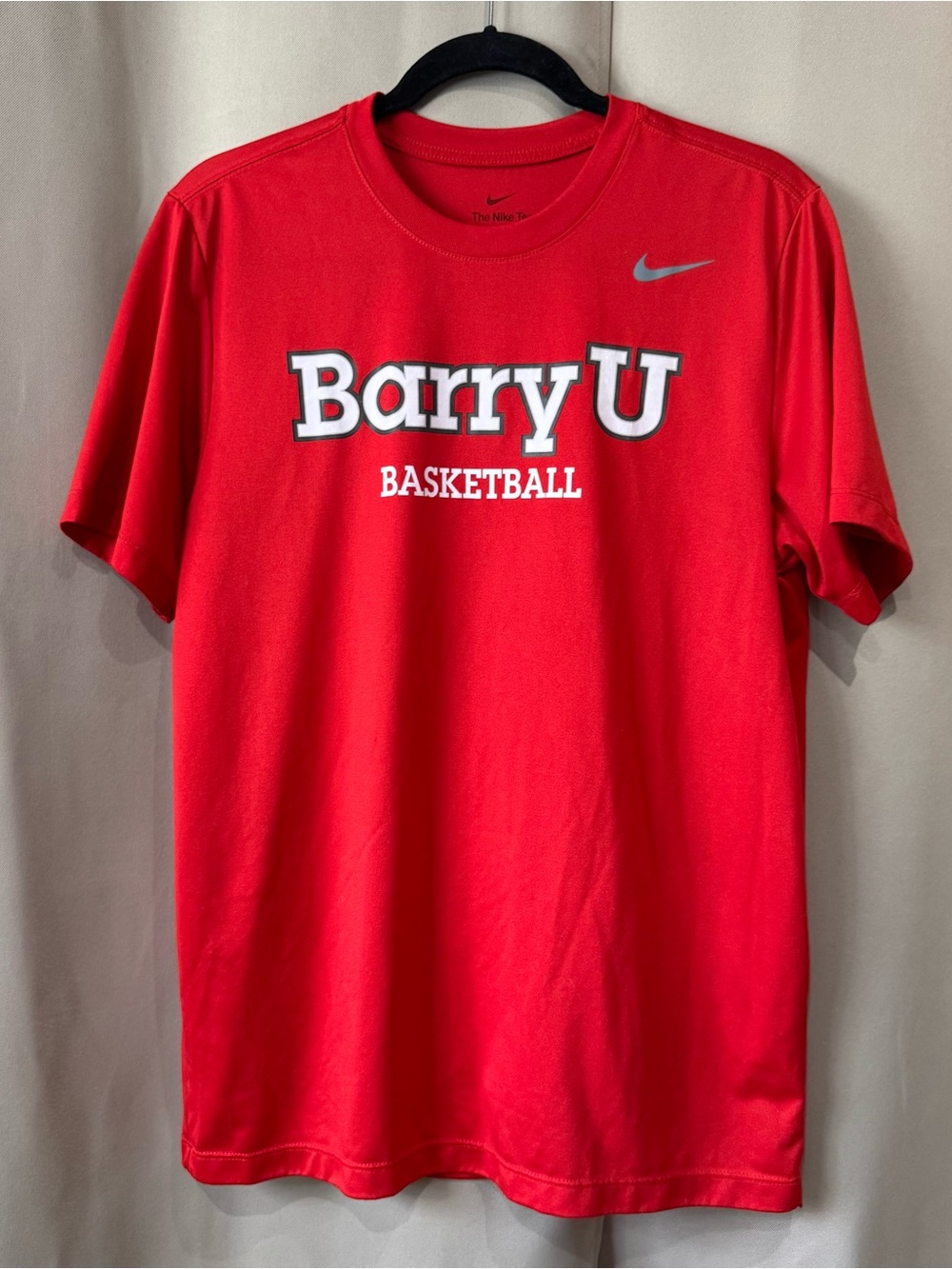 Nike Red Barry University Men’s College Basketball Short Sleeve Tee — Team Gear
